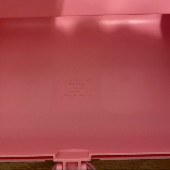 Caboodles Pink Two Tone Makeup Case Made in USA - Picture 8 of 8